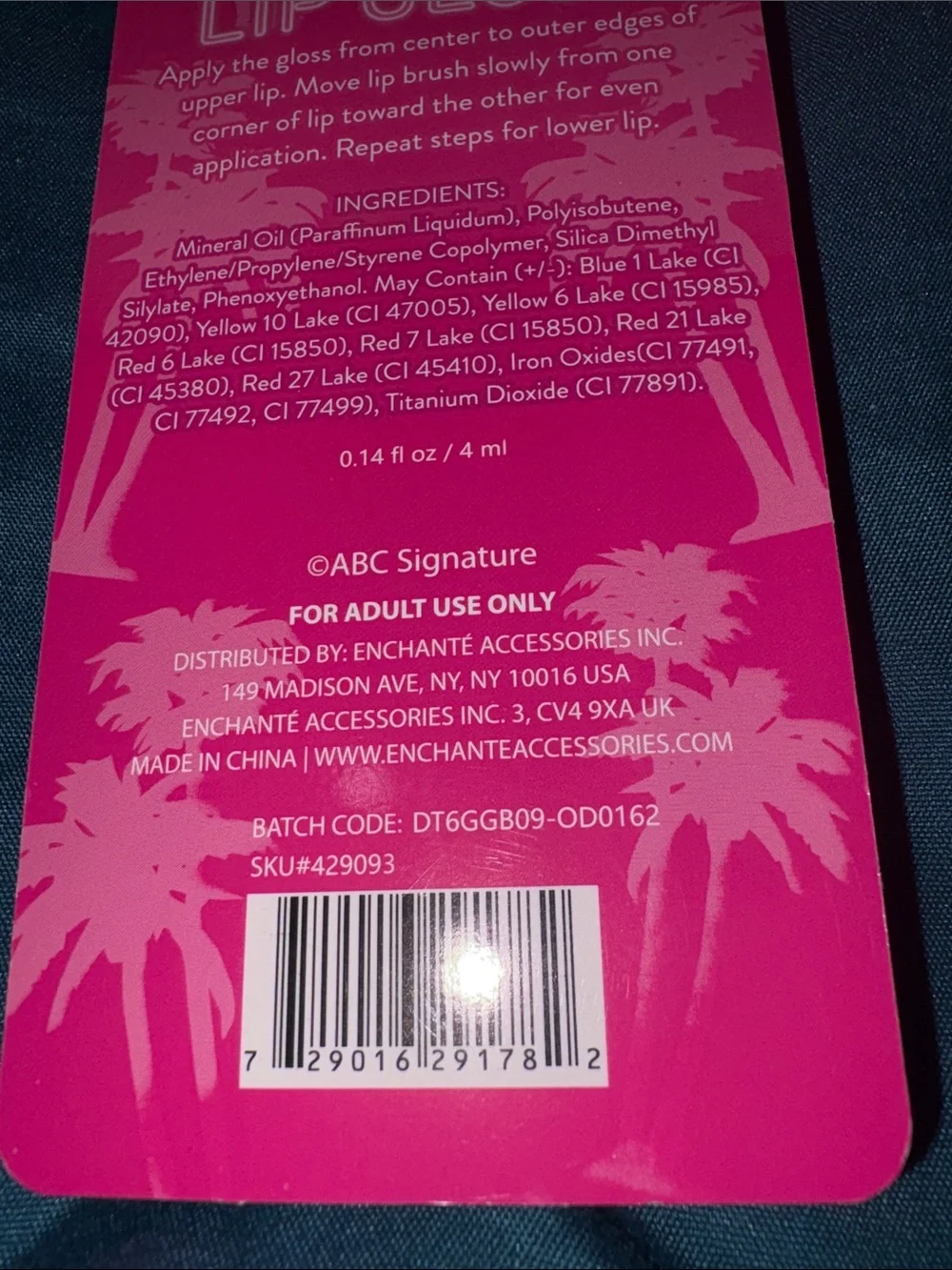Golden Girls - Rose - Palm Peach Pink Lip Gloss — Hydrating Shine